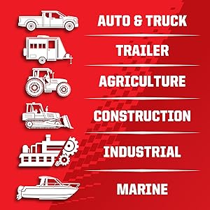 Auto Truck Trailer Agriculture Construction Industrial Marine Applications Uses