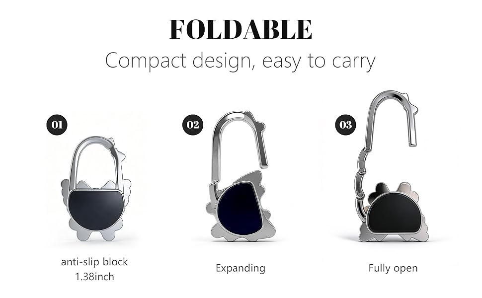 purse hanger for table