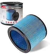 Shop-Vac High Performance 90350/90304/90344 Cartridge Filter, Fits most 4-16 Gallon Shop-Vac Wet/...