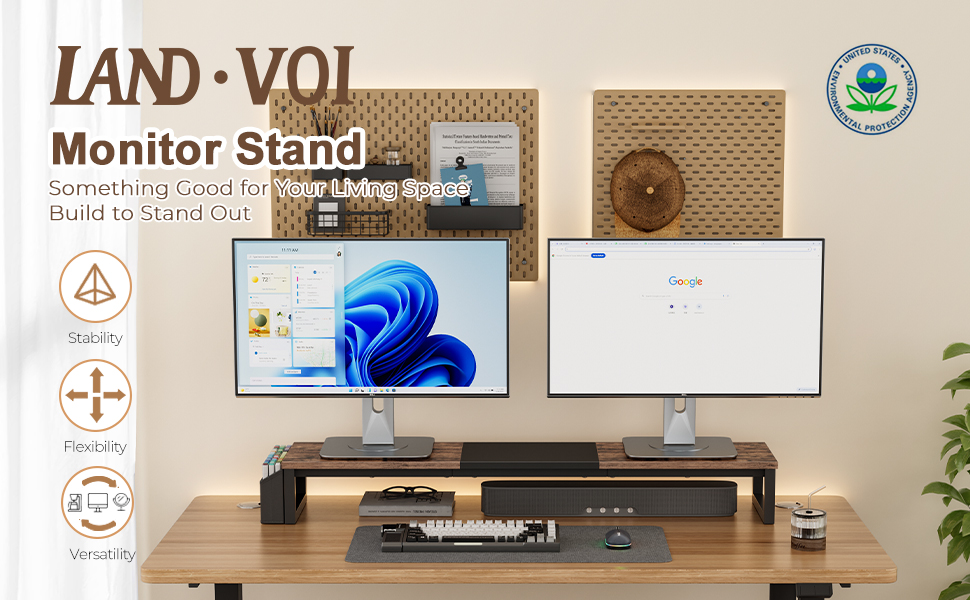 monitor riser for 2 monitors