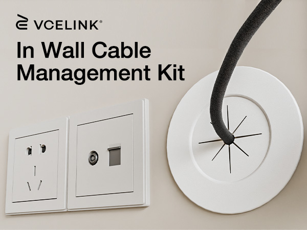 in wall cable management kit