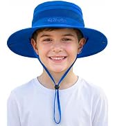 HONGTEYA Kids Sun Hat UPF 50+ Toddler Summer Bucket Hat Outdoor Fishing Safari for Boys Girls Age...