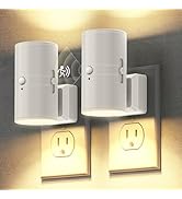 Briignite Motion Sensor Night Light,Motion Activated Plug in Night Lights, 0-100LM Dimmable Soft ...