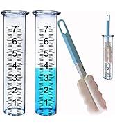 JMBay 7 inch Plastic Rain Gauge Replacement Tube, Freeze Proof and Crack Resistance Outdoor Rain ...
