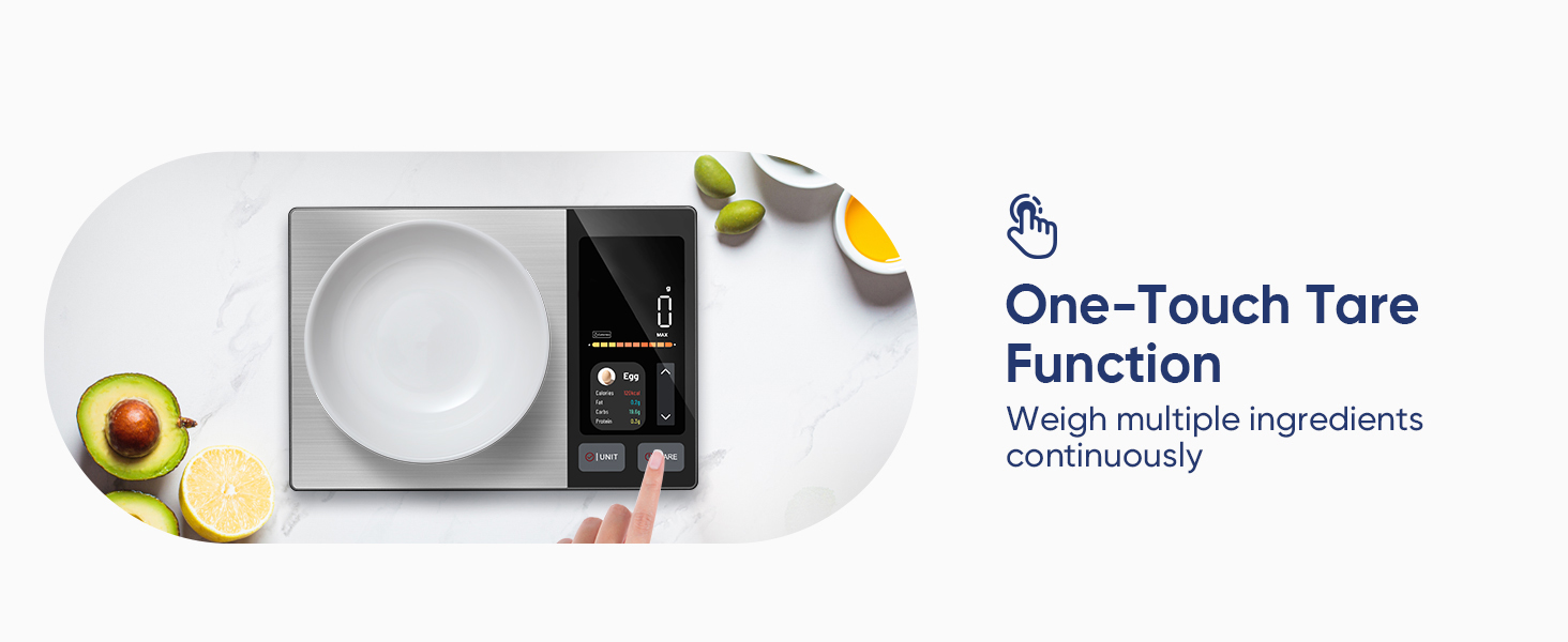 Food Scale with Nutritional Calculator