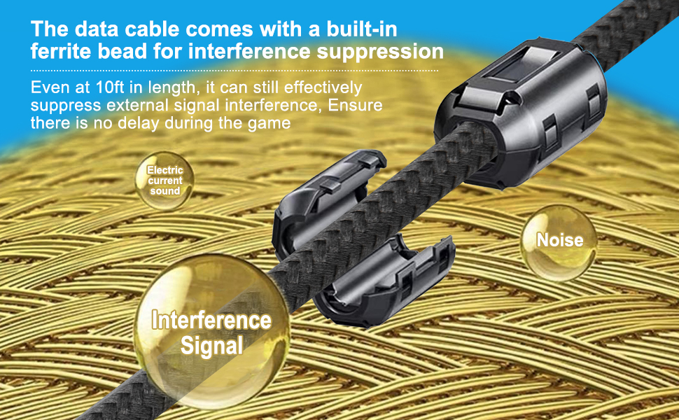 Featuring anti-interference magnetic rings to effectively reduce data latency