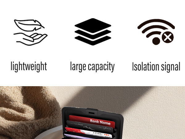 credit card holder mini aluminum wallet women rfid blocking wallets slim metal hard case wallet