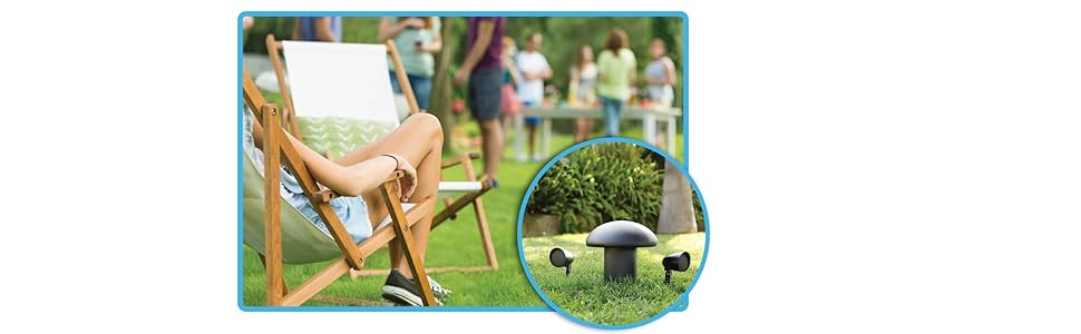 The buried subwoofer and low profile satellites keep the focus on the sound, not the sights
