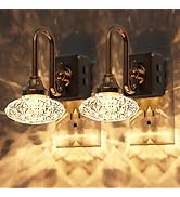 L LOHAS LED Night Lights Plug into Wall,2 Pack 10-Color Changing RGB Floral Night Lights, Dusk to...