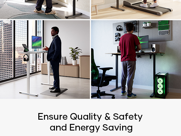 Electric Standing Desk, Height Adjustable
