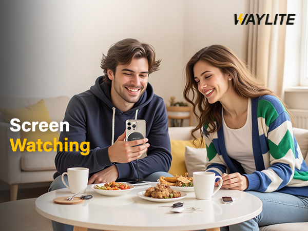 wireless charger for screen watching