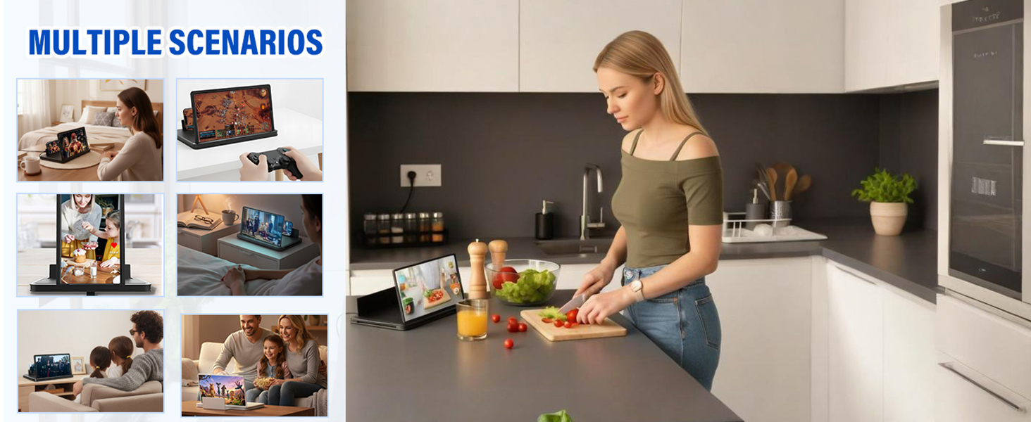 mobile phone magnifier screen