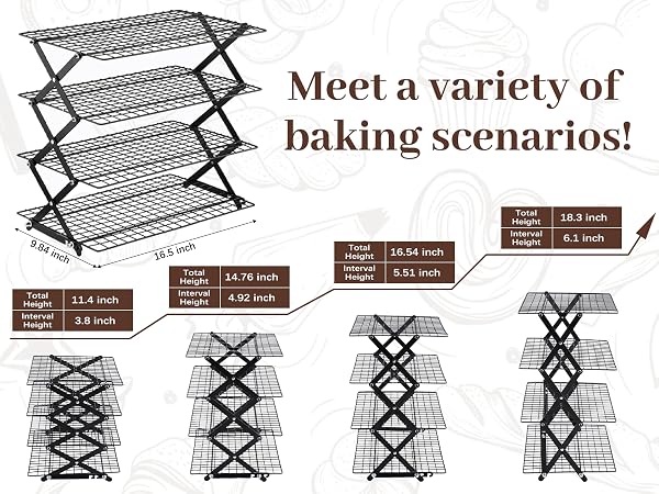 wire rack for cooking,baking racks cooling