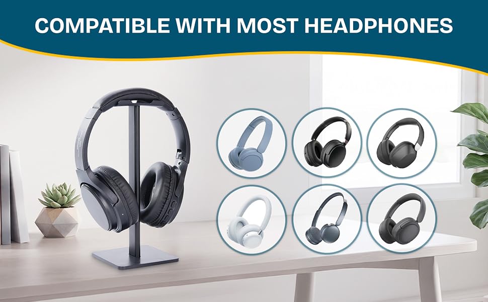 Pedestal Headphone Stand