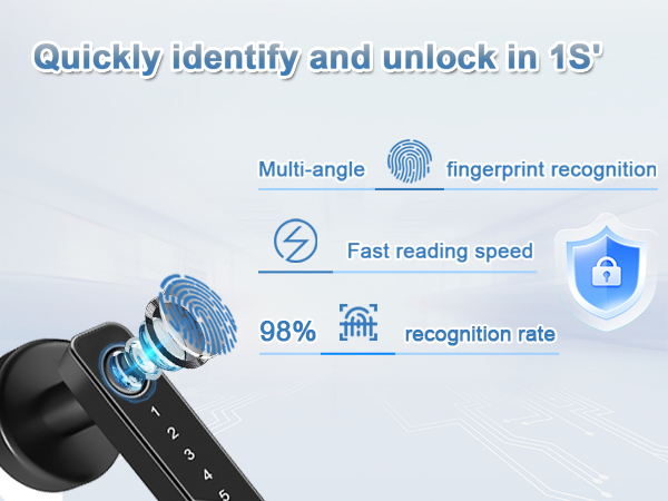 keyless entry door lock