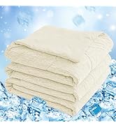 CHOSHOME Cooling Comforter Twin Size,Cooling Blanket with Q-Max 0.45 Arc-Chill Cooling Fiber,Cool...