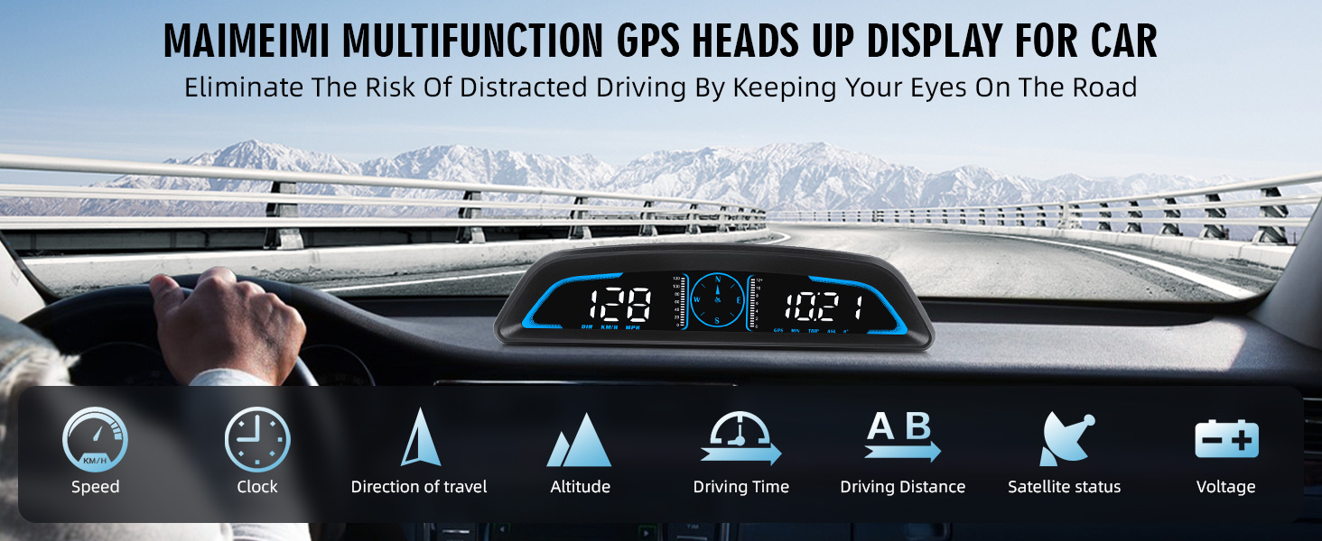 heads up display for cars