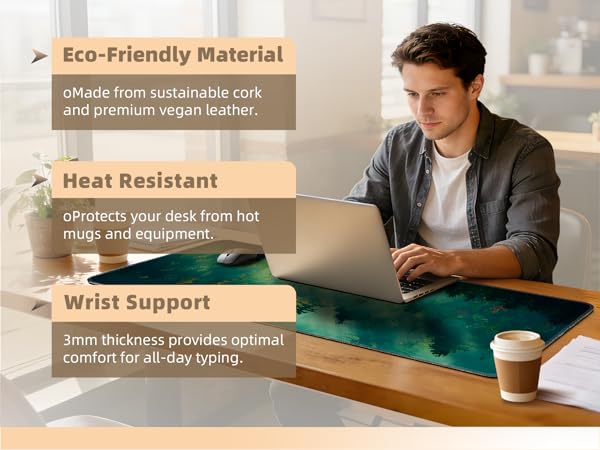 Green Forest Mouse Pad