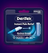 DenTek Instant Oral Pain Relief Maximum Strength Kit for Toothaches | 50 Count