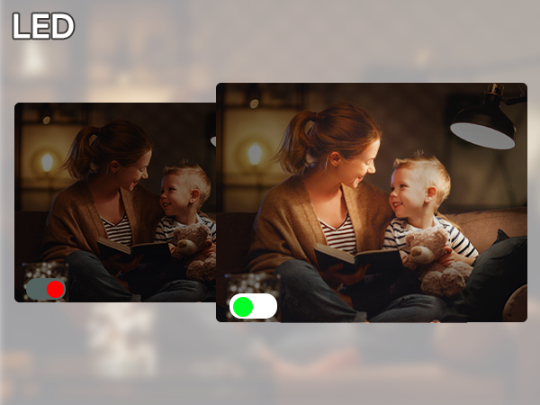 LED flash light digital camera with flash