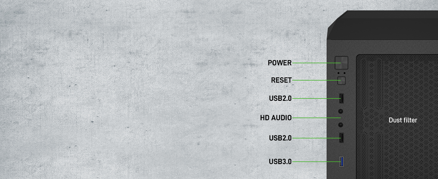 Motherboard support ATX
