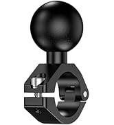 LOKTENWO Aluminum Alloy 1.5'' Ball Mount Fit for Round Rails 0.875'' / 1'' / 1.125'' / 1.26'' in ...