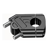 LOKTENWO Aluminum Alloy 7/8” (22mm) Motorcycle Handlebar Risers, Universal Handlebar Mount Clamp ...
