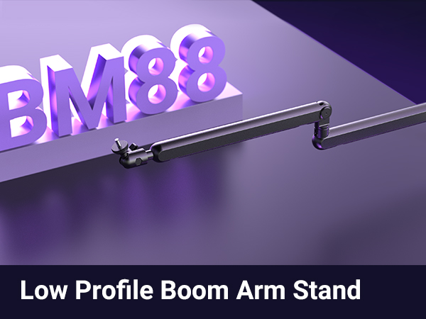 low profile mic boom arm
