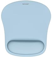TECKNET Mouse Pad with Wrist Support, Ergonomic Gaming Mouse Pad Pain Relief, Portable Comfortabl...