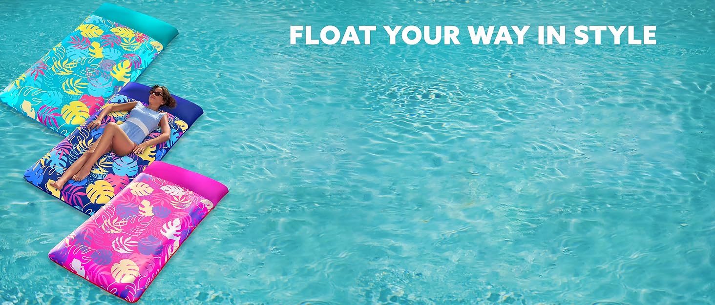 fabric covered pool floats