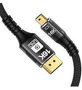 CableDeconn Mini DisplayPort to Displayport 2.1 16K Video Cable