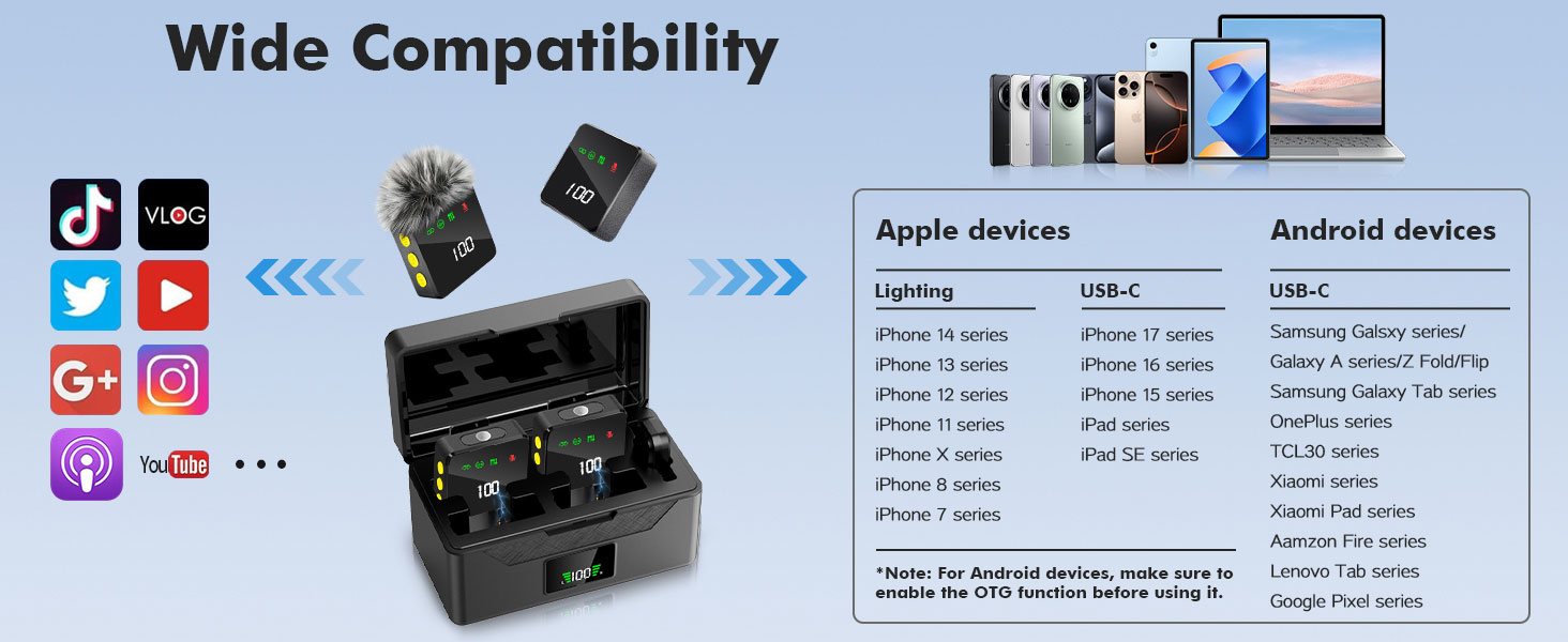 lapel microphone wireless