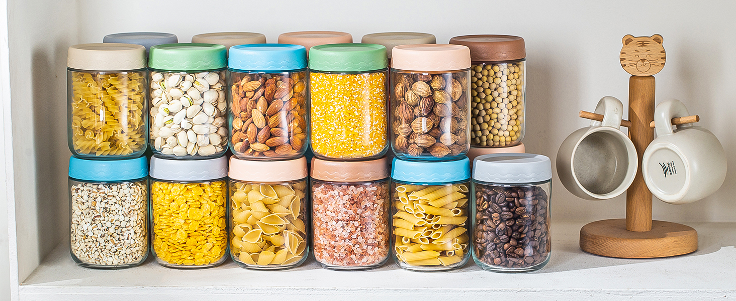 Glass Storage Jars