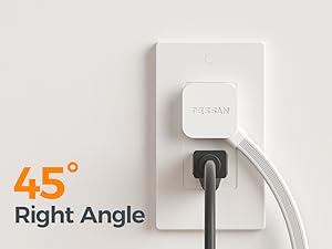 Right Angle Flat Plug
