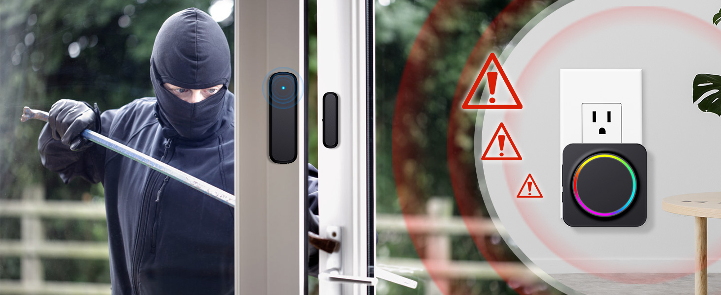 door sensor chime for door window opens