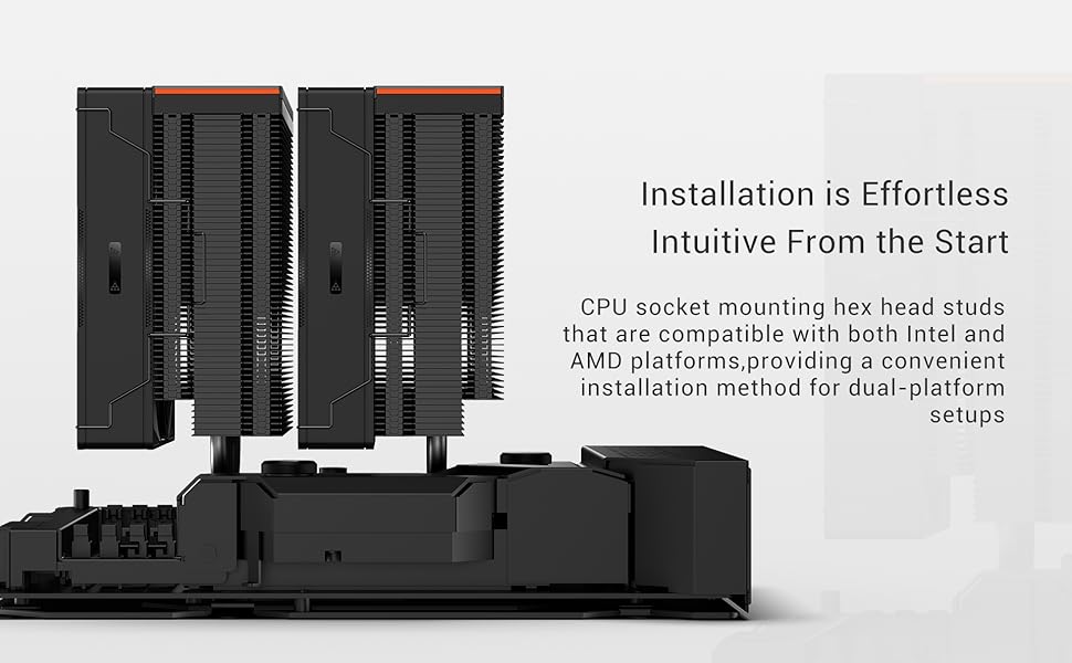 PCCOOLER CPS RZ620 BK CPU Cooler Black