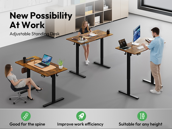 desk standing adjustable table office computer stand gaming small height electric home desks
