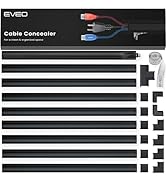 Cord Hider 153in - Cord Covers for Wires - Paintable Cable Hider - Cable Management - Wire Hiders...