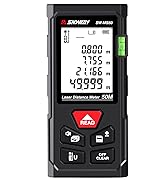 Laser Measurement Tool 165Ft, Digital Laser Distance Meter Bubble Levels, Handheld Laser Tape Mea...