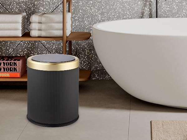 bathroom trash can