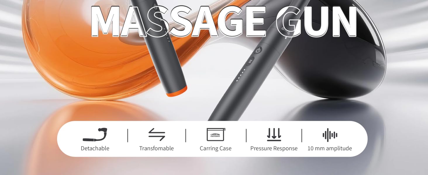 back massager gun for back deep tissues