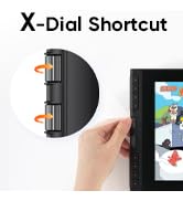 XPPen Artist 12 3rd 11.9" Drawing Tablet with Screen | X4 Pen 16K Pressure | Dial Wheels+8 Keys |...