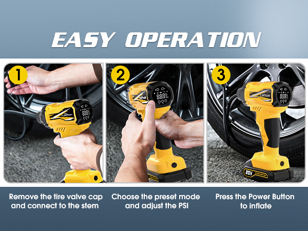 Cordless Tire Inflator