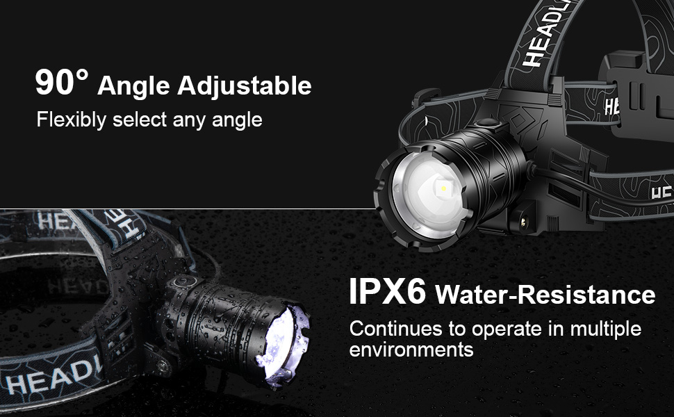 headlamps for adults rechargeable
