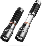 NEBO Slyde King Flashlight, Rechargeable LED Flashlight and Work Light, Bright, Durable, Everday ...