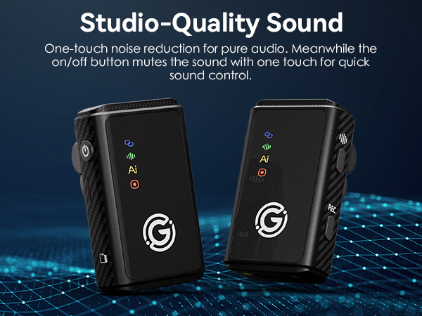 Studio Quality Sound