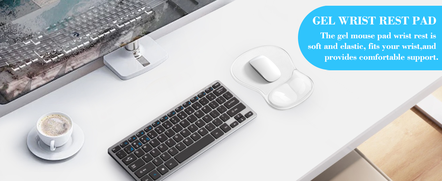 Mouse Pad with Wrist Rest