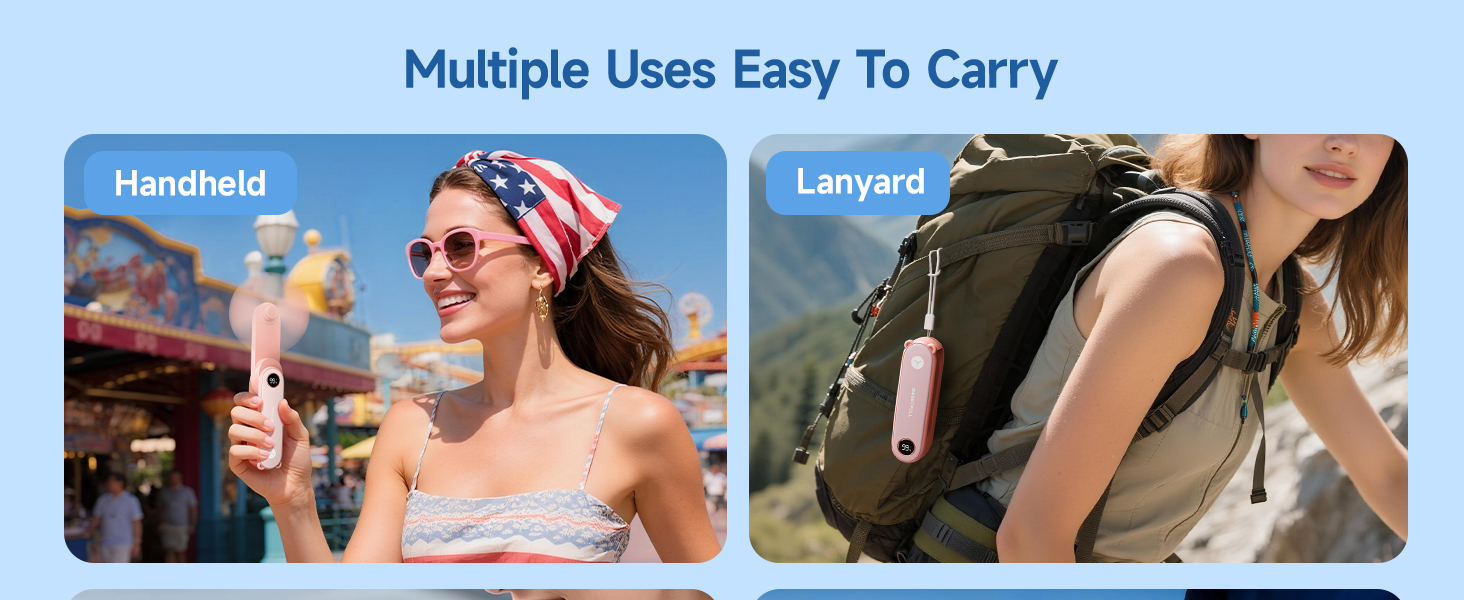 battery powered fan; face fan; mini portable fan;