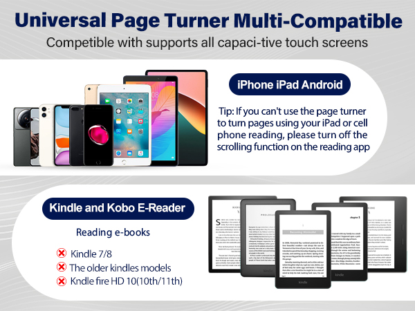RF Remote Control Page Turner