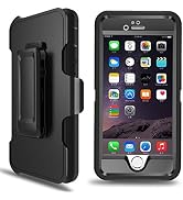 iPhone 6 Plus Case, iPhone 6s Plus Defender Case with Belt Clip, Kickstand, Holster, Heavy Duty, ...